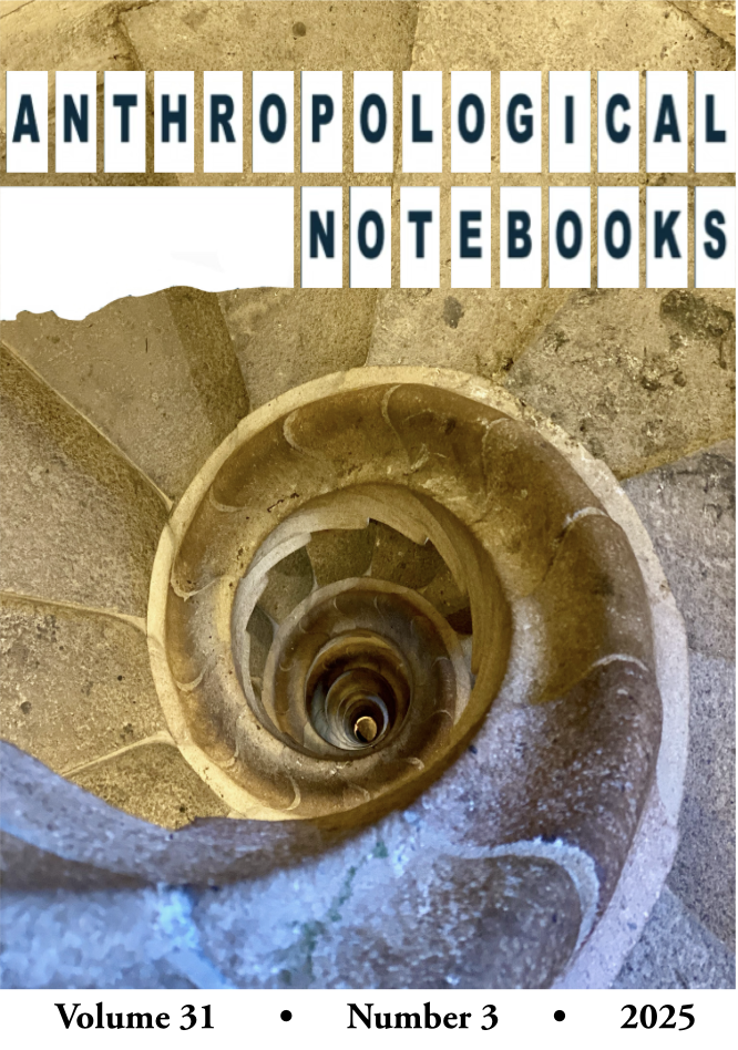 					View Vol. 31 No. 3 (2025): Anthropological Notebooks
				